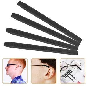 4 Pares de Gafas Antideslizantes Cubierta de Templo Ojos Orejeras Hombre Gafas Mangas Pierna - Imagen 1 de 12