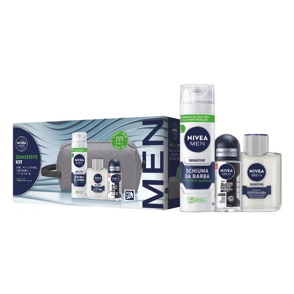 NIVEA (BEIERSDORF SPA) NIVEA MEN Sensitive Kit Cofanetto Regalo Uomo