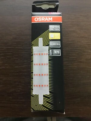 Osram LED R7s 118mm 13W = 100W 1521lm - 827 Extra Warm White 2700K - Image 1 of 2