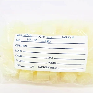 100 pcs Molex 39-01-2080 Connector Housing, Pull Tabs, Receptacle, 8 Pos, 4.2 mm - Picture 1 of 11