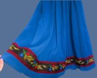 Vintage Woollen Skirt - full circle - Theatrical -  ethnic - boho - Steampunk.