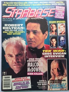 Superstar Facts & Pix #32 Starbase Magazine 1994 - Star Trek - Picture 1 of 3