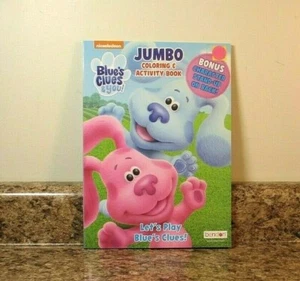 Blue's Clues Coloring and Activity Book Let's Play NEW - Picture 1 of 5