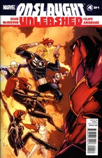 Onslaught Unleashed #4 VF/NM; Marvel | save on shipping - details inside