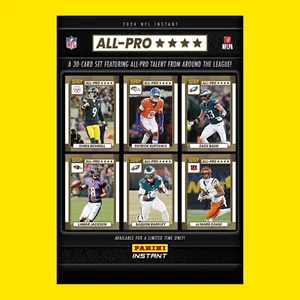 (30) 2024 Panini Instant Football - NFL ALL-PRO 1/101 SP - Complete Set - RC 🔥 - Picture 1 of 11