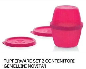 TUPPERWARE: N. 2 contenitori gemellini con sigillo - Foto 1 di 1