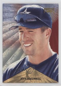 1996 Pinnacle Starburst Jeff Bagwell #7 HOF