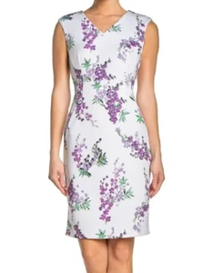 T Tahari Floral Print Dress. New With Tickets. Size 14. - Picture 1 of 6