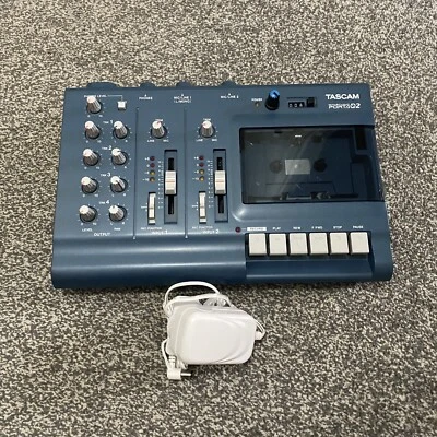 TASCAM Portastudio porta 02 4 Track Cassette Recorder [w Custom Pitch Control] - Image 1 of 4