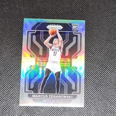 2021-22 Panini Prizm Marcus Zegarowski Rookie Silver Refractor #300 - Image 1 of 2
