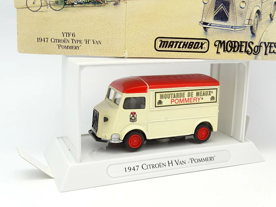 Matchbox 1/43 - Citroen Tipo H Van Senape Pommery 1947 - Immagine 1 di 1