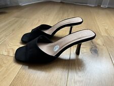 NEW LOOK - Ladies Women’s Black High Heels Comfort Shoes Size 5 UK 38 EUR Vegan