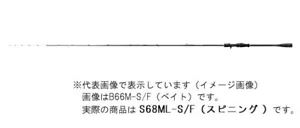 Shimano Sephia XR Metal Sutte B66M-S/F Offshore Bait casting rod From Japan - Picture 1 of 3