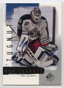 2000-01 SP Authentic Hockey - #26 - Ron Tugnutt - Columbus Blue Jackets