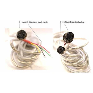 SL-410 5 prong Stainless Steel female connector cable for 7510 series indicator - Picture 1 of 4