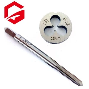 8-32 UNC Tap and Die Set CNC tool cutting drilling inserts HSS Tap Die - Picture 1 of 4