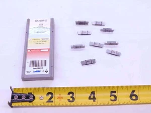 10 pezzi NUOVI INSERTI TAGLIO CARBURO ISCAR DGR 2400WP-12D IC328 TiCN LARGHEZZA 2,39mm - Foto 1 di 4