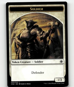 MTG Soldier Token (003) - Verschwörung: Nimm die Krone - Bild 1 von 1