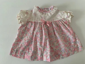 VINTAGE B47 INFANT GIRLS DRESS SIZE 12 MONTHS USA - Picture 1 of 3