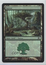 2007 Magic: The Gathering - Core Set: 10th Edition Foil Forest #382 0e3