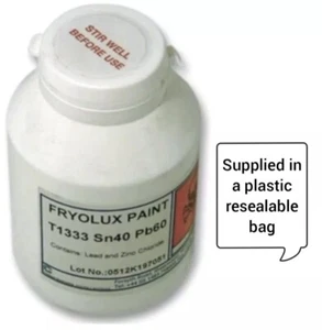 Pintura para soldadura Fry's Fryolux 125 g (suministrada en una bolsa NO UNA LATA) - Imagen 1 de 1