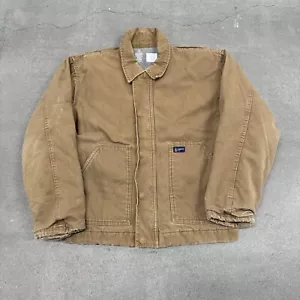 Lapco FR Canvas Jacket Men’s L Insulated Fire Resistant Brown - Picture 1 of 10
