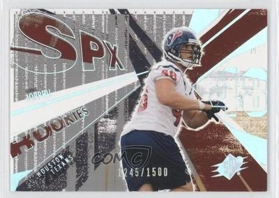 2003 SPx SPx Rookies /1500 Bennie Joppru #186 Rookie RC - Image 1 of 2