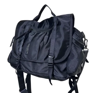 454 00s Yohji Yamamoto Y'SACCS multi way tech bag black 00s archive nylon - Picture 1 of 20