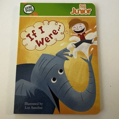Libro de tablero Leapreader Tag Junior Dr Seuss " SI FUERA..." Leap Frog Foto 1 de 2