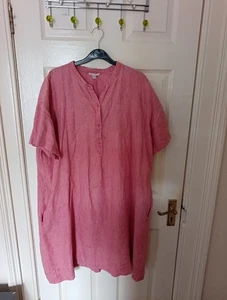 Eileen Fisher XL, Very Comfortable. 100% Linen. With pockets. 94cm long. - Picture 1 of 5