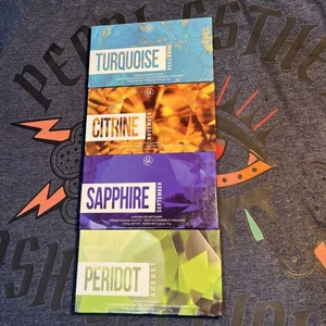 LOT OF 4 BH Cosmetics Birthstone Collection Shadow Palette Dec Nov Sep Aug New - Picture 1 of 18