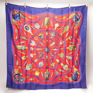Hermes Carre POURVU QU ON OIT LIVRESSE Bufanda Multicolor Seda J-2685 - Imagen 1 de 24