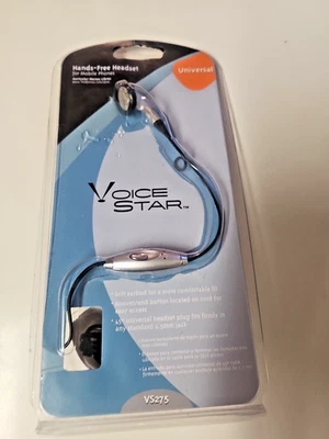 Voice StarHands Free Headset for Mobile Phone Universal VS275  A22 - Image 1 of 4