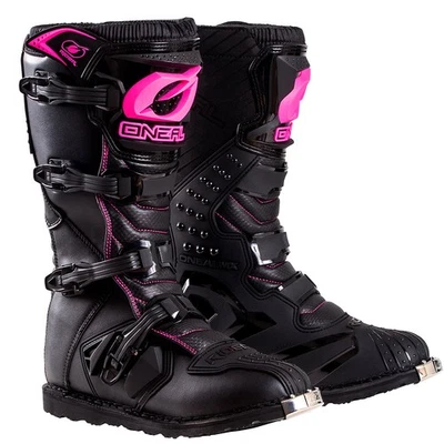 Botas O'Neal Rider negras/rosa para mujer 5 - 0325-705 Foto 1 de 2