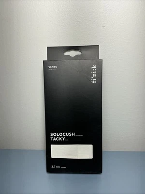 Fizik Vento Solocush Tacky Touch 2.7mm Manillar Cinta Bicicleta de Carretera BLANCO Nuevo Foto 1 de 2