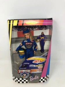 Barbie Sports 50th Anniversary Nascar 1998 Doll - Picture 1 of 6
