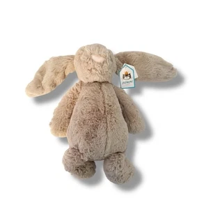 Jellycat London BASHFUL BUNNY Beige Medium Authentic Plush Toy 12" New With Tag - Picture 1 of 11