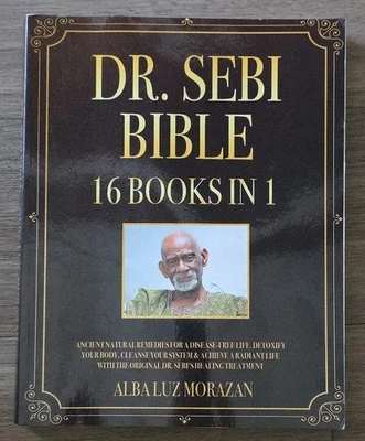 Dr. Sebi Bible 16 Books In 1 - Ancient Natural Remedies & Healing Treatment  - Image 1 of 3