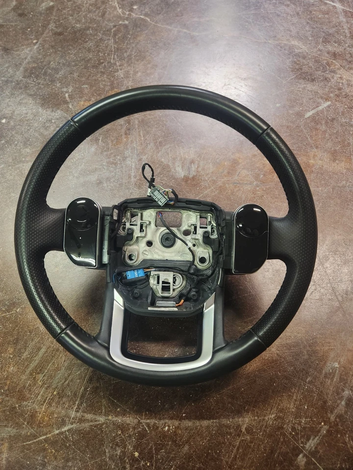 Volante conductor izquierdo Land Rover Range Rover Sport 19-22 cuero negro OEM Foto 1 de 2