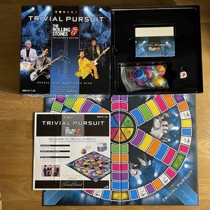 2010 The Rolling Stones Trivial Pursuit Collectors Edition Music Board Game - Picture 1 of 14