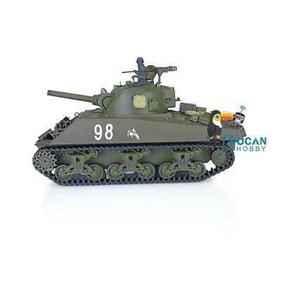 Henglong 1/16 Skala 7.0 Plastik Version M4A3 Sherman RTR RC Panzer Modell 3898 - Bild 1 von 4