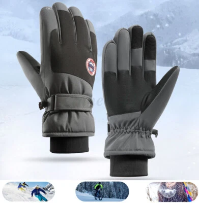 Brand New Winter Warm Windproof Waterproof Anti-slip Thermal Touch screen Gloves - image 1 of 4