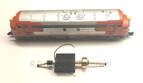 Motor Umbausatz für Nohab  Tillig von Bühler Motor auf Glockenankermotor - Bild 1 von 1