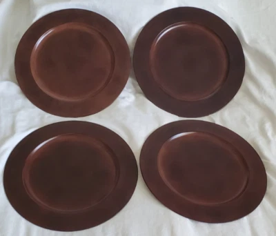 Bandeja Cargador Placa 4 Pier 1 One Metal Galvanizado 13 Pulgadas Rústica Granja Marrón Foto 1 de 4