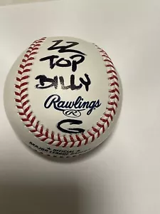 Billy Gibbons signierter offizieller Baseball OMLB ZZ TOP JSA COA signiert IP a - Bild 1 von 5
