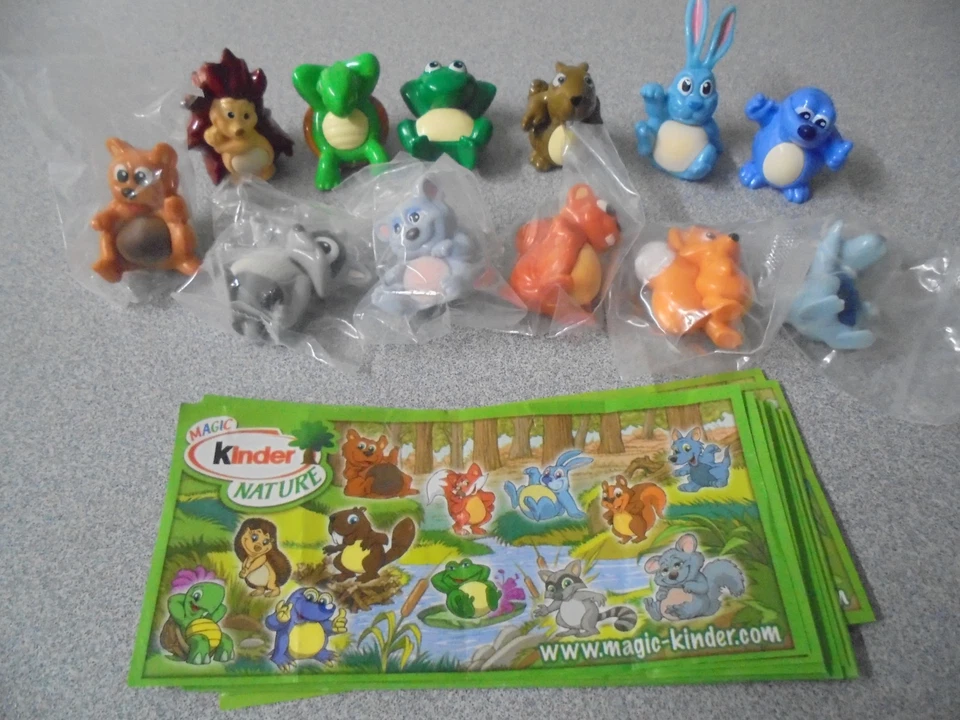 Set Animals in Nature Kinder Surprise UN series 2010/2011 Ferrero - image 1 of 1