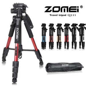 ZOMEI Q-111 Portable Flexible Camera Tripod Pan Head for Cannon Nikon Sony DSLR - Picture 1 of 17