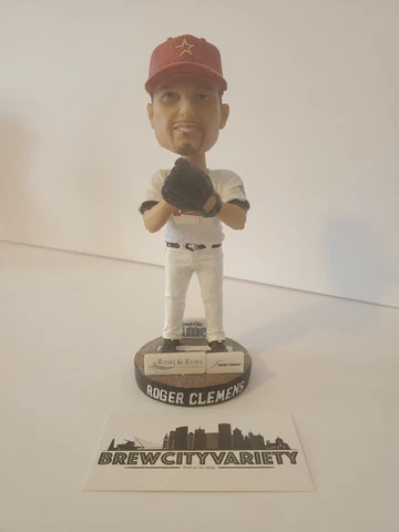 Quad City River Bandits Houston Astros Roger Clemens Bobblehead no box Cover