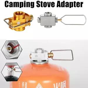Outdoor Camping Gas Nachfülladapter Ventile Gasherd Tanks Kanister - UK - Bild 1 von 14