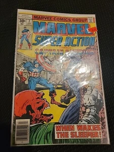 Marvel Super-Action #2 - Captain America, Red Skull, Sleeper - Jack Kirby Art - Bild 1 von 6